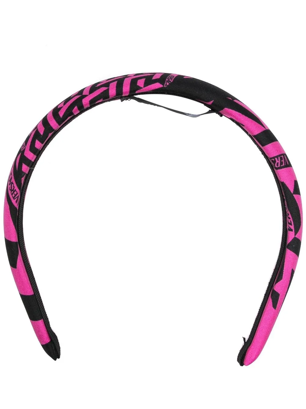 

Versace diadema con logo Greca - Rosado
