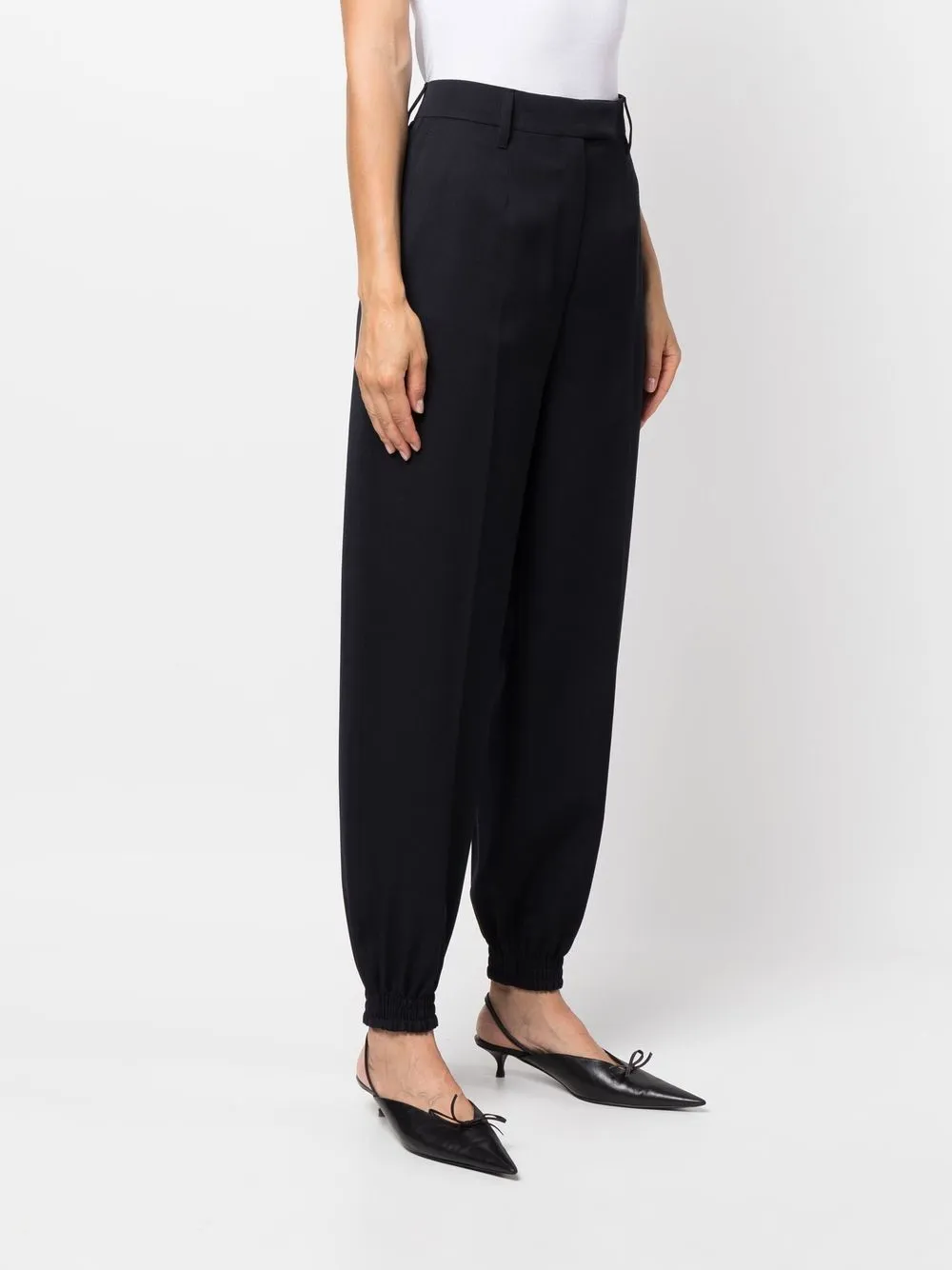  Prada Hose Mit Konischer Form   Blau 