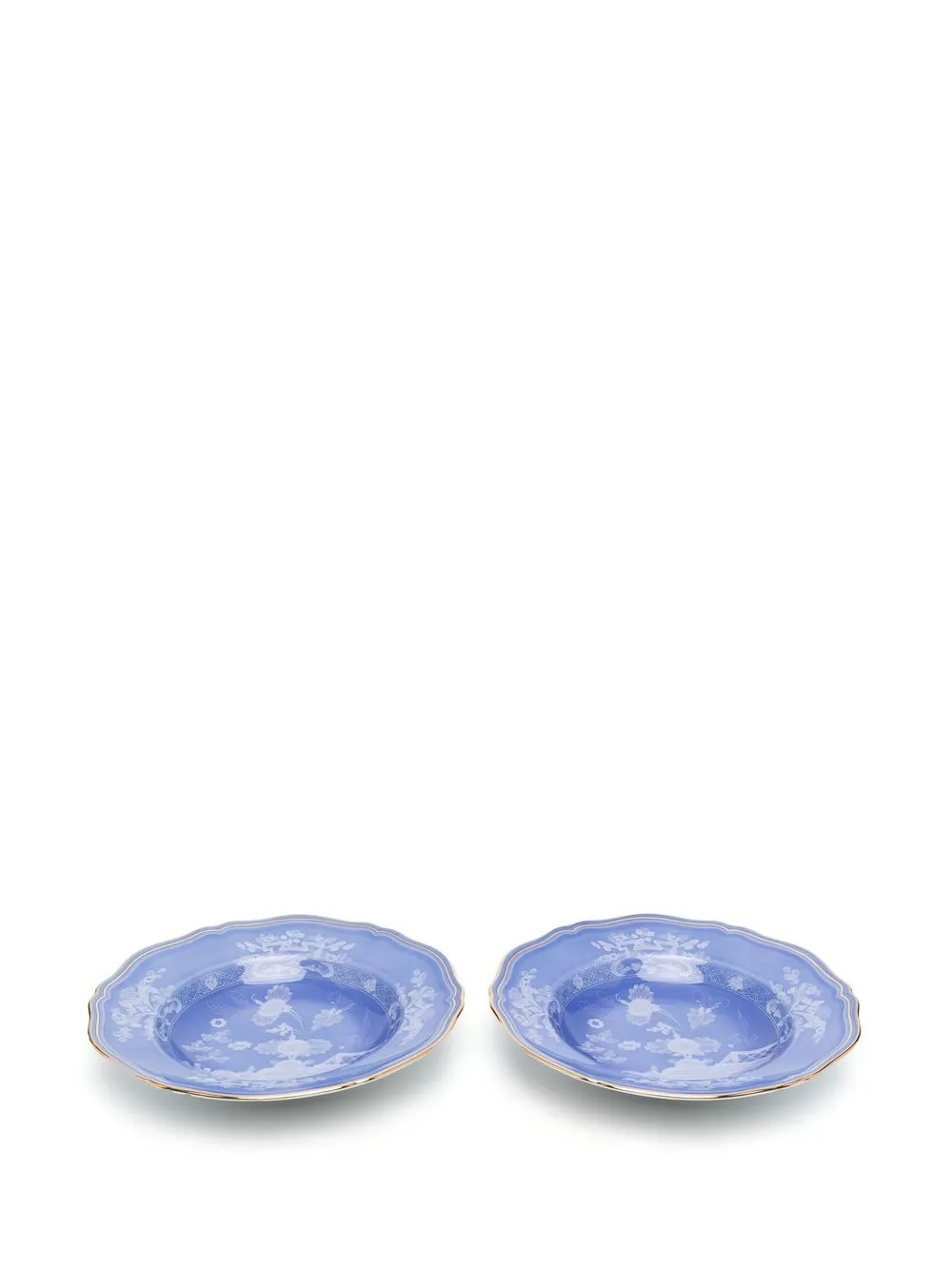 GINORI 1735 Set van twee borden - Blauw