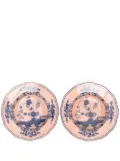 GINORI 1735 Oriente Italiano Cipria plate set (set of two) - Pink