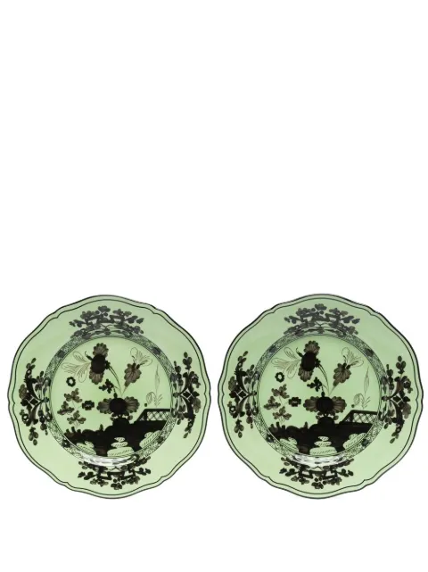GINORI 1735 Oriente Italiano Bario plate set (set of two)