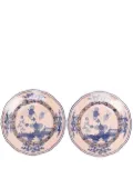 GINORI 1735 Oriente Italiano Cipria plate set (set of two) - Pink