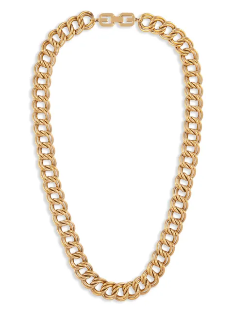 Givenchy Pre-Owned collier à double chaîne (années 1980)