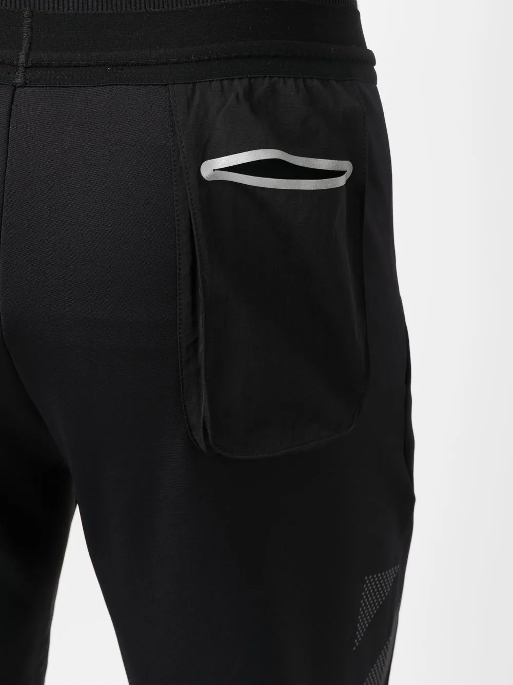 Diag Stripe-print track pants