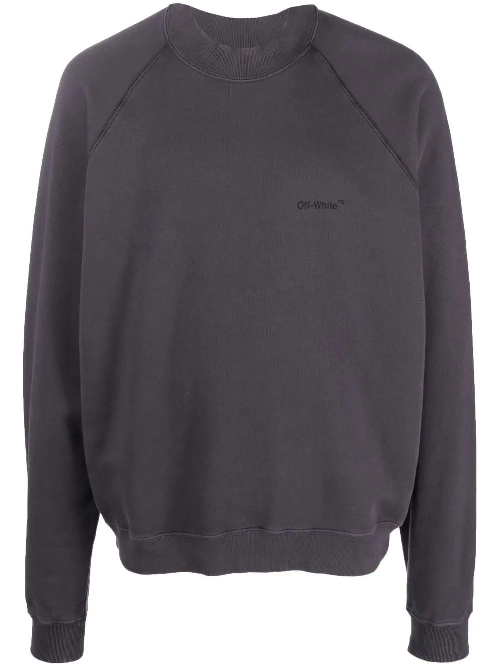 

Off-White sudadera con motivo Diag Stripe - Gris