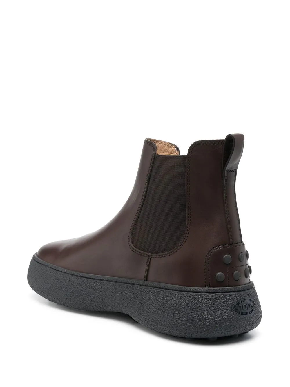 Tod's leather Chelsea boots Brown