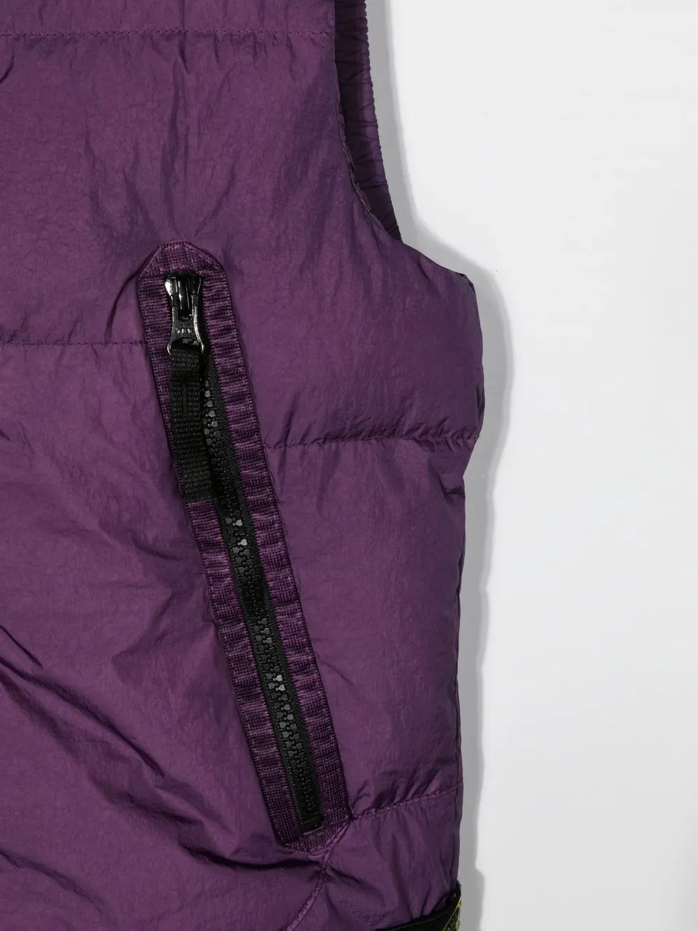 Feather-Down Hooded Gilet