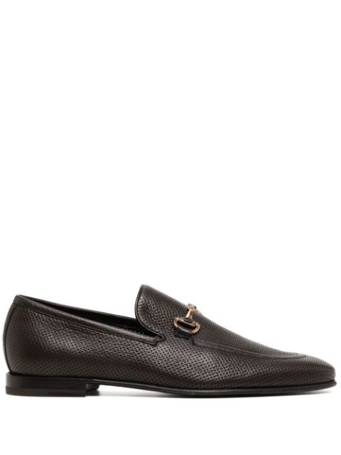 Barrett horsebit-buckle leather loafers