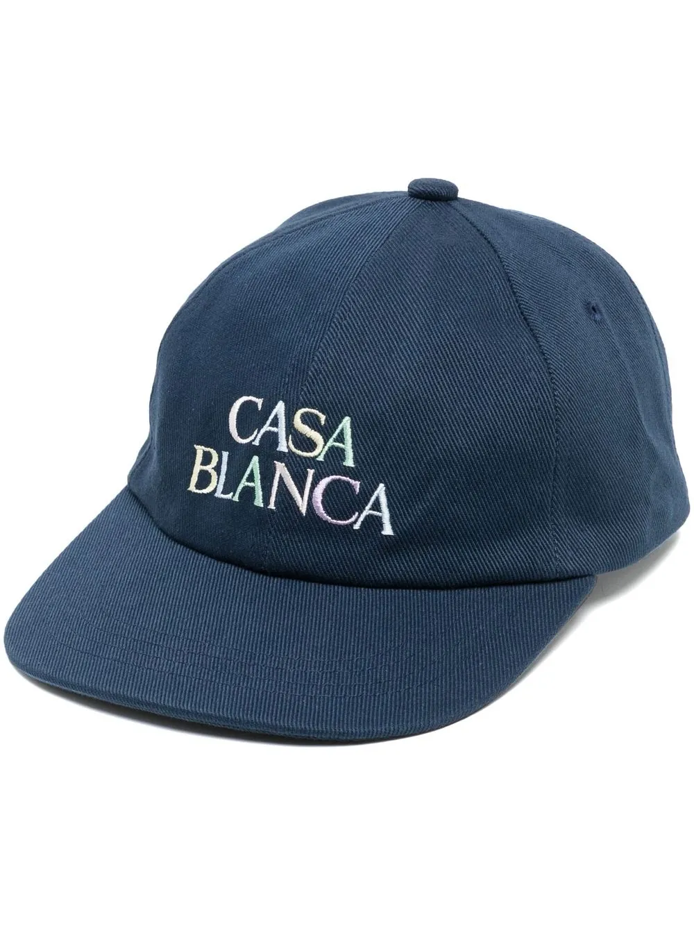 

Casablanca embroidered-logo detail baseball cap - Blue