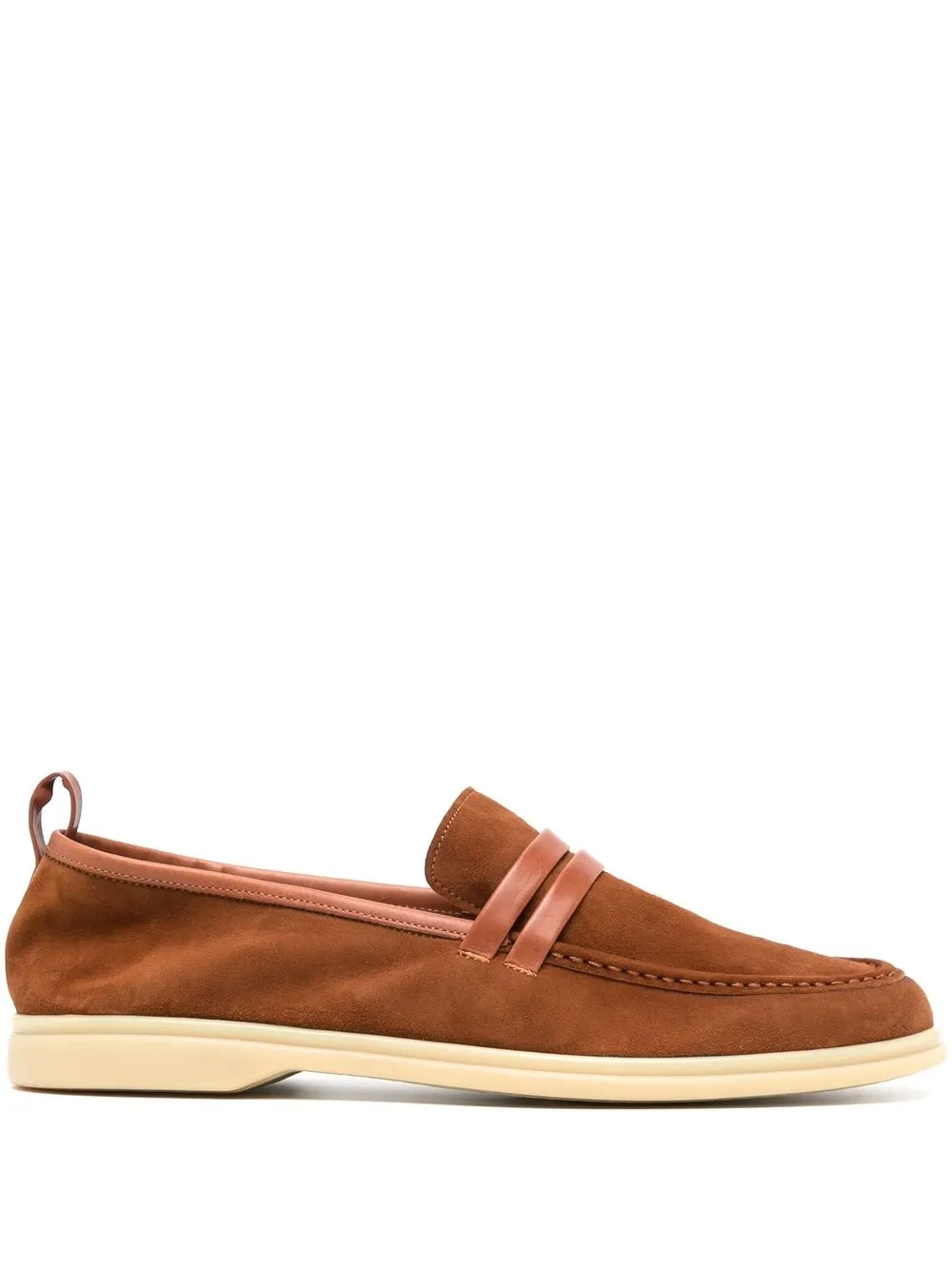 

Malone Souliers Emil 3 suede loafers - Marrón