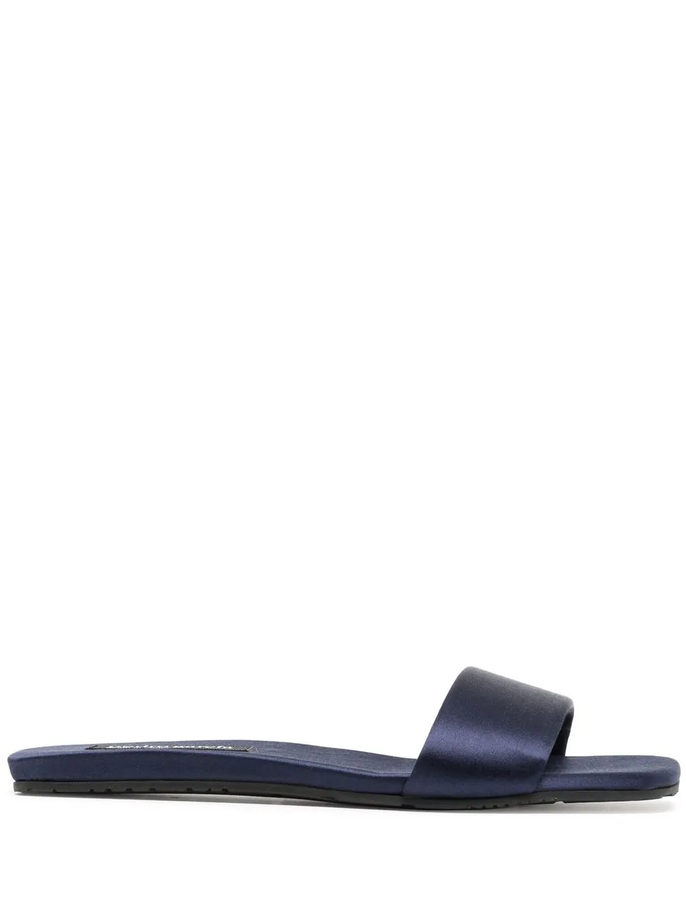

Pedro Garcia open toe satin sandals - Azul