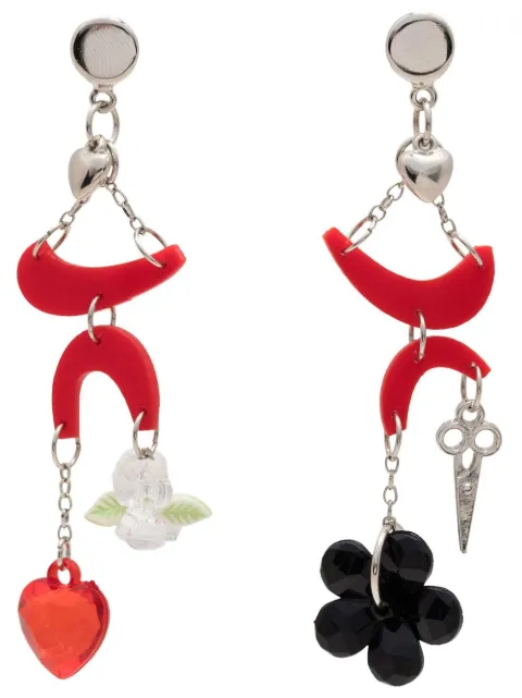 Amir Slama charm detail earrings