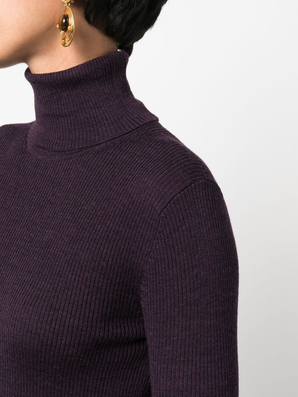 Kenzo roll-neck ribbed-knit jumper Men