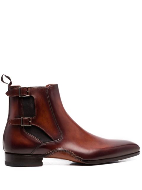 Magnanni buckle-fastened ankle boots