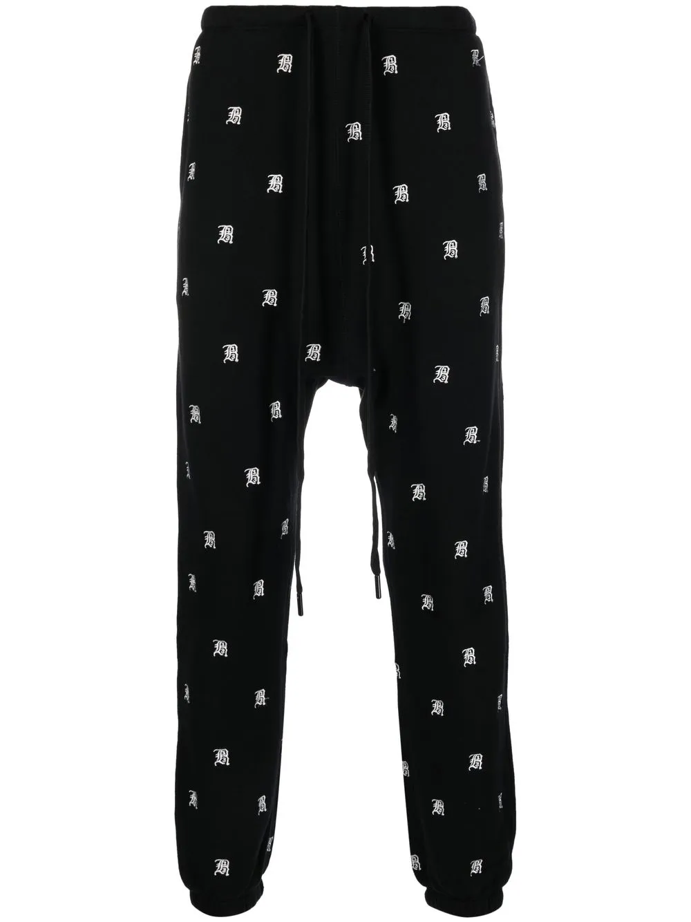 

R13 pants con logo bordado - Negro