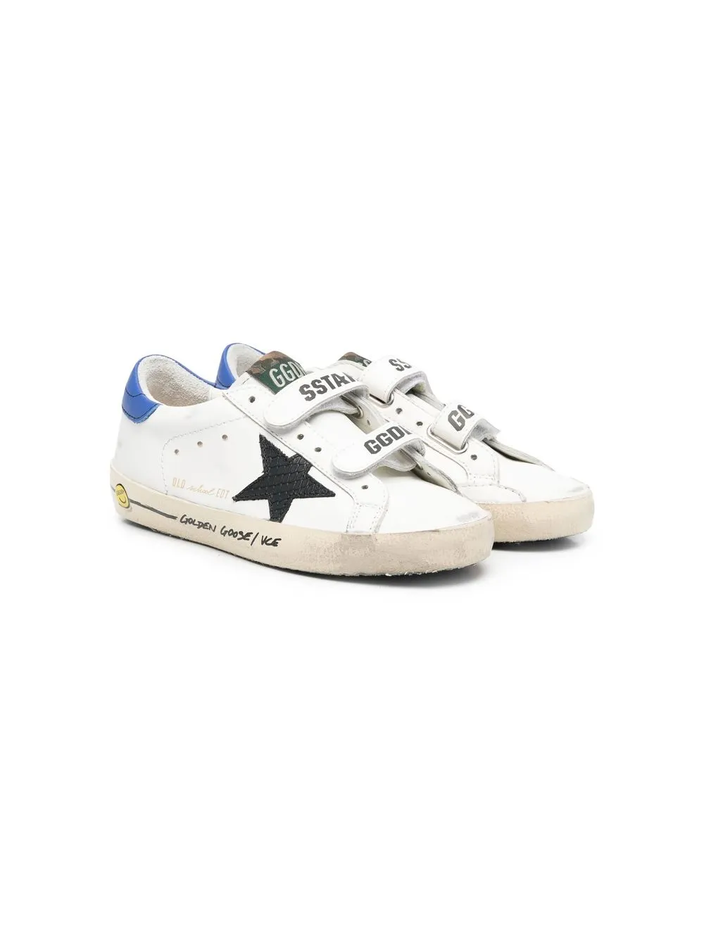 

Golden Goose Kids tenis bajos Super-Star - Blanco