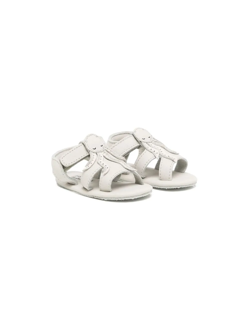 

Donsje octopus-detail leather sandals - Azul