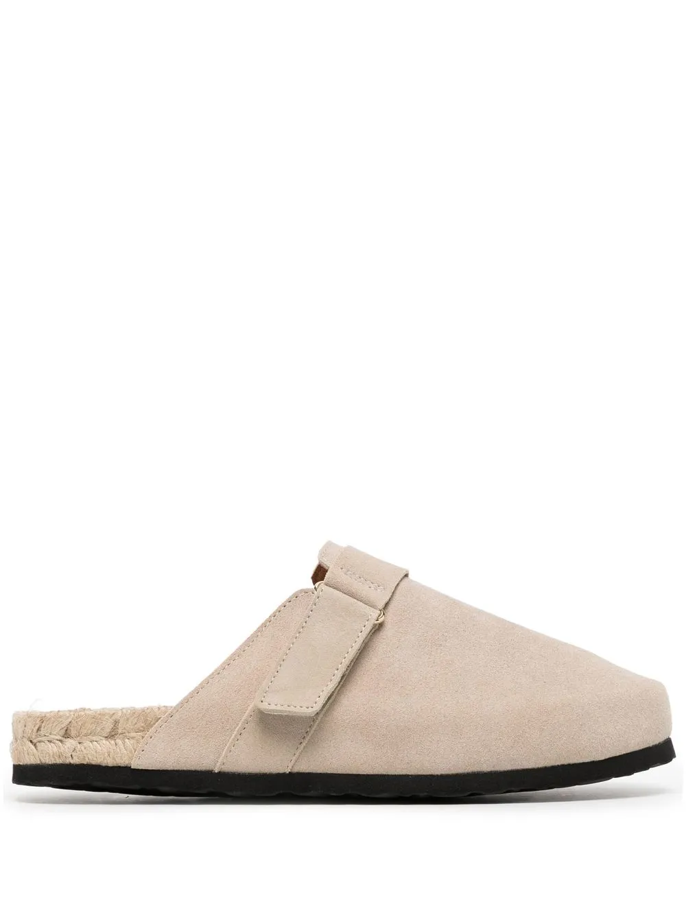 

Manebi touch-strap suede mules - Neutro