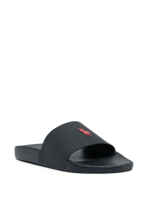 Polo ralph lauren hot sale slides mens