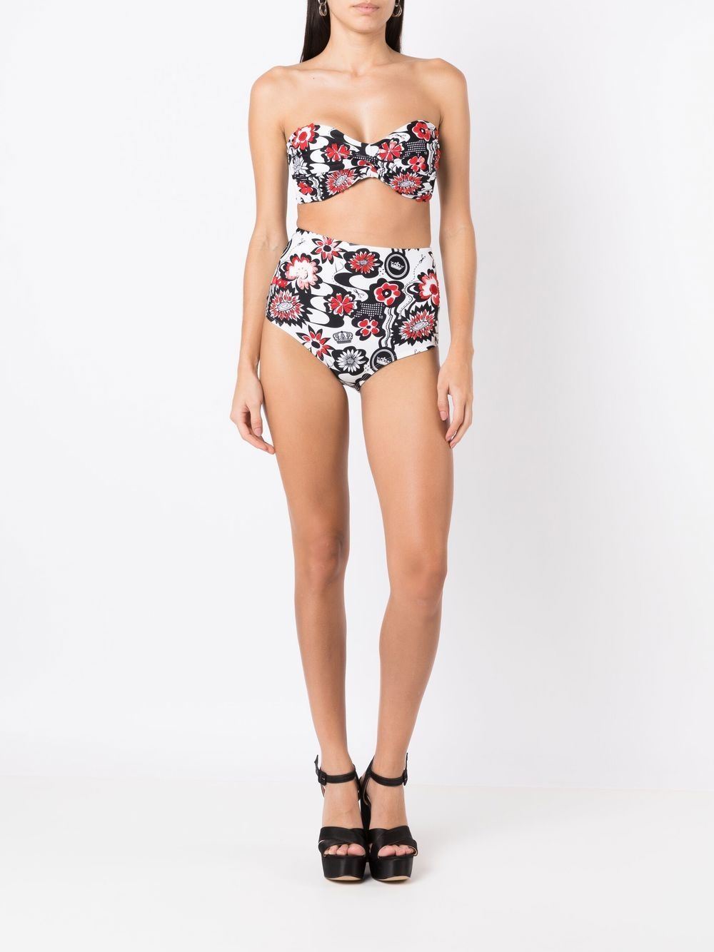 Amir Slama Bikini met bloemenprint - Veelkleurig