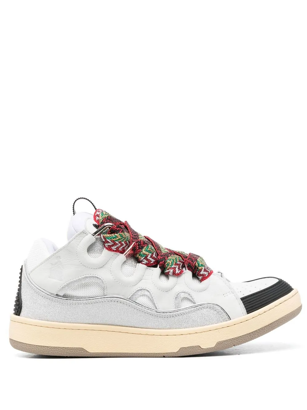 

Lanvin tenis bajos Curb - Blanco