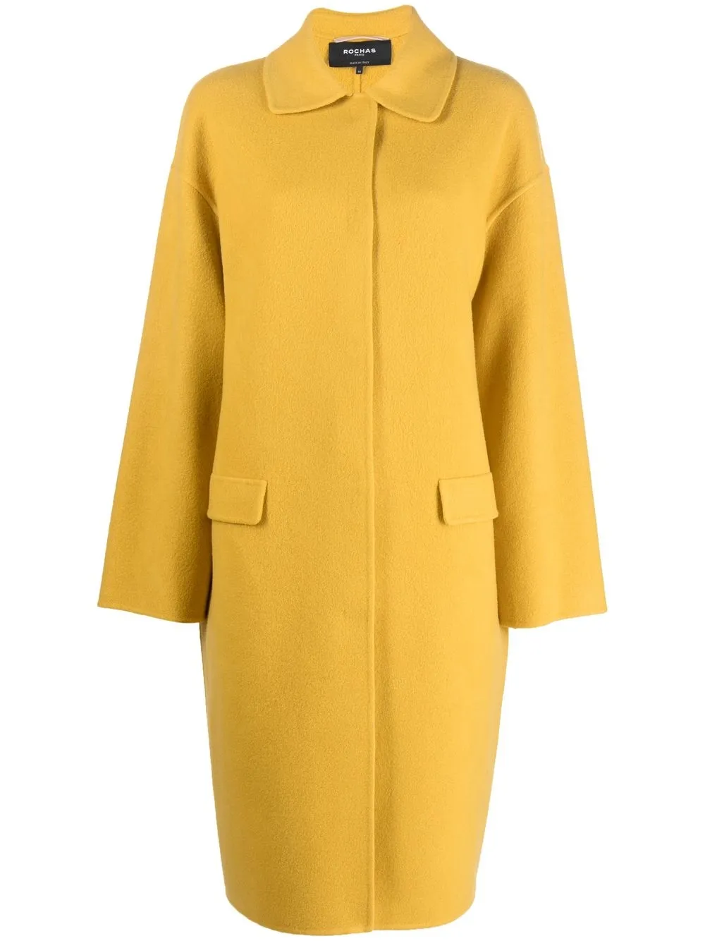 

Rochas abrigo Mantel con botones - Amarillo