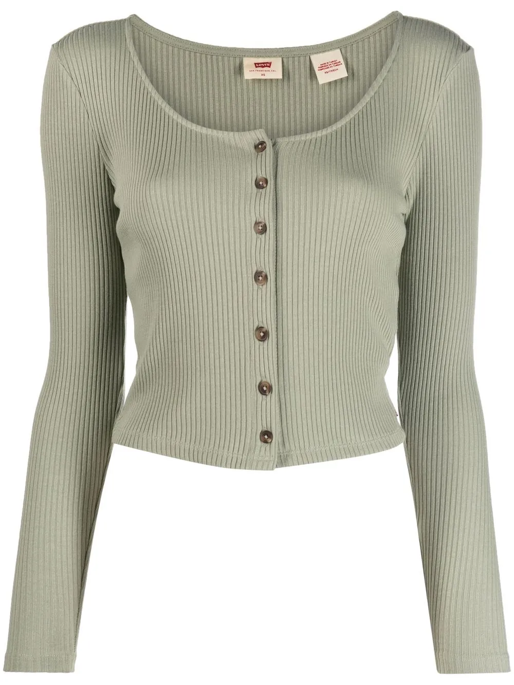

Levi's cárdigan tejido con botones - Verde