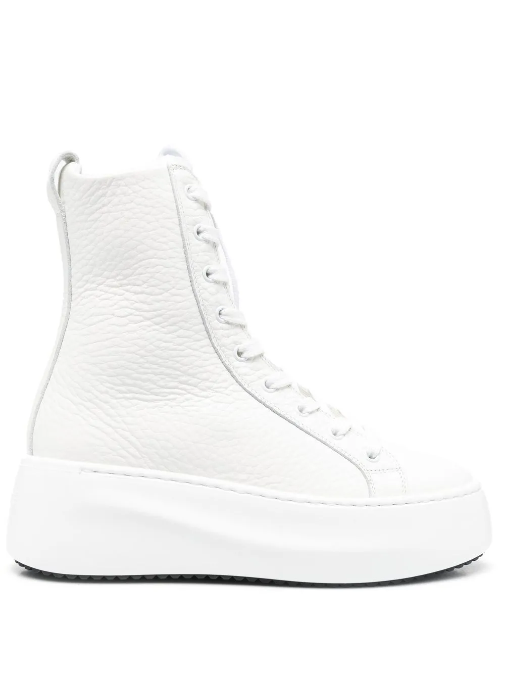 

Vic Matie botas con plataforma y cordones - Blanco