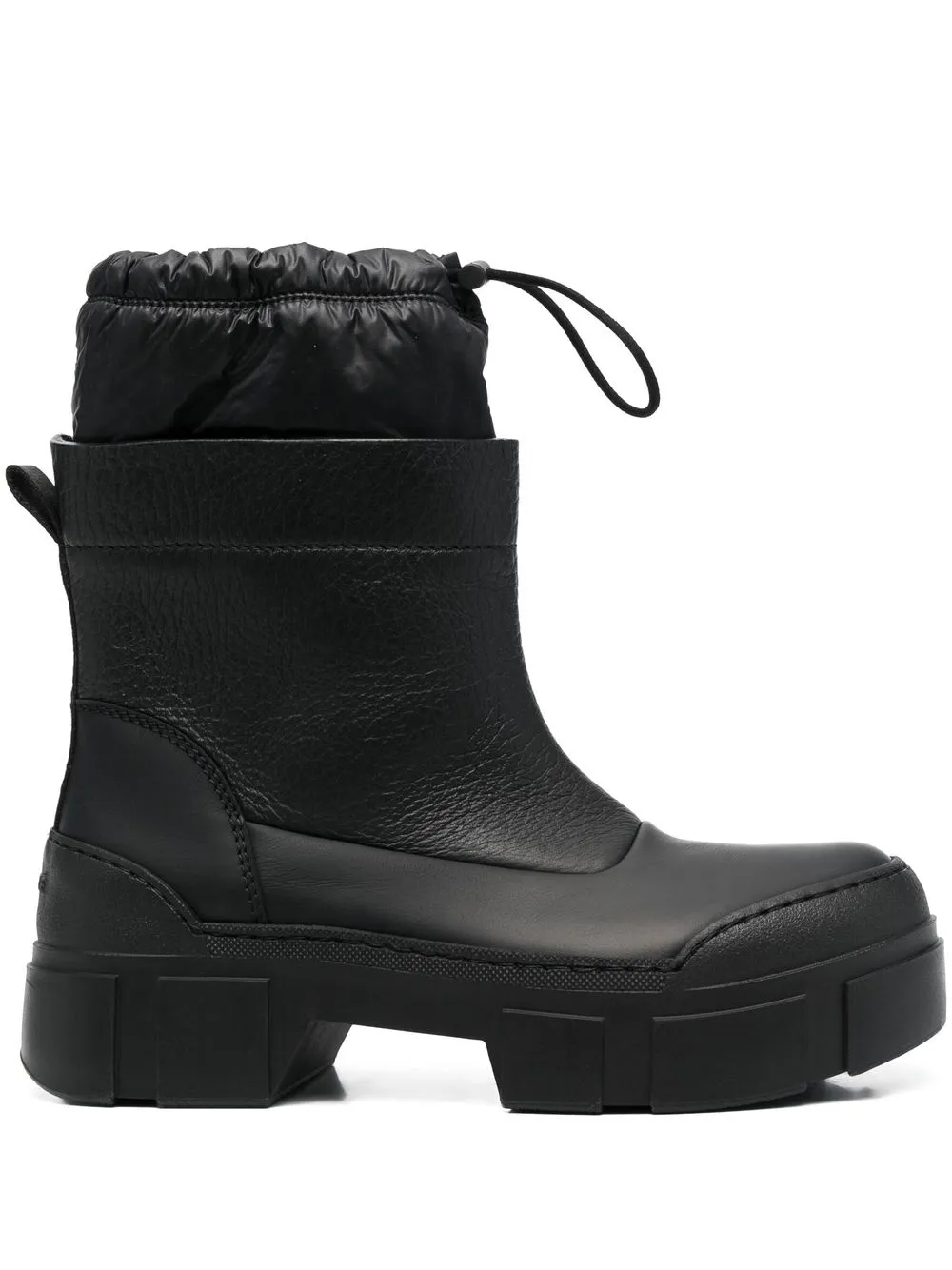 

Vic Matie drawstring-cuff chunky boots - Black