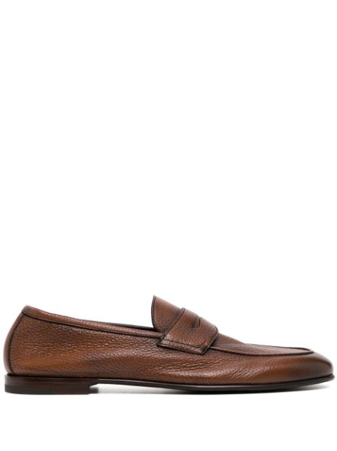 Barrett penny-slot leather loafers