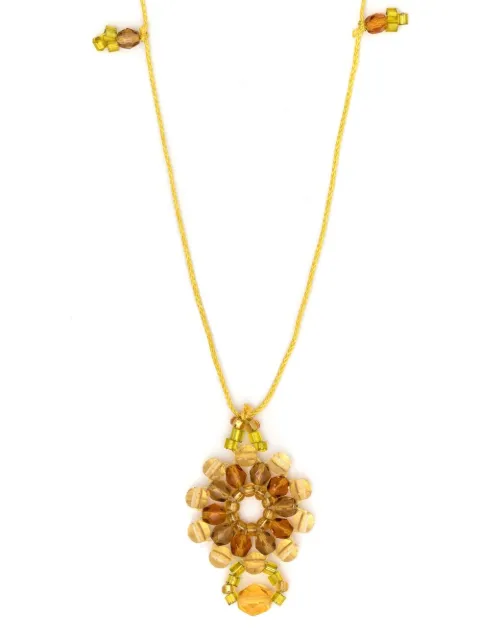 Amir Slama beaded detail necklace