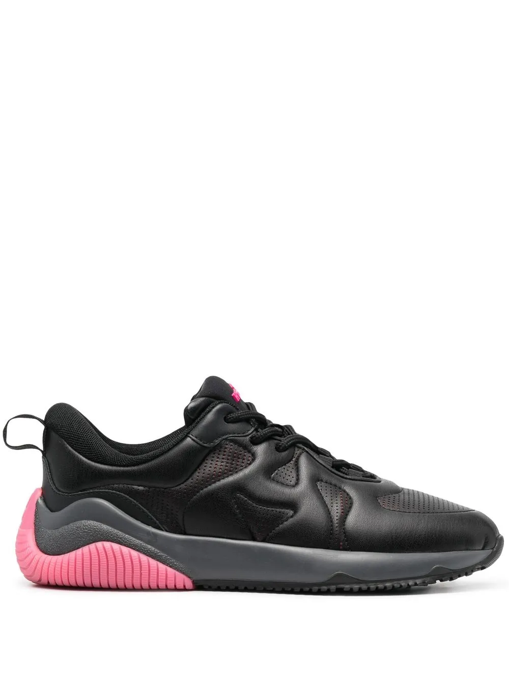 Hogan baskets à détail perforé - Noir Hogan baskets à détail perforé - Noir