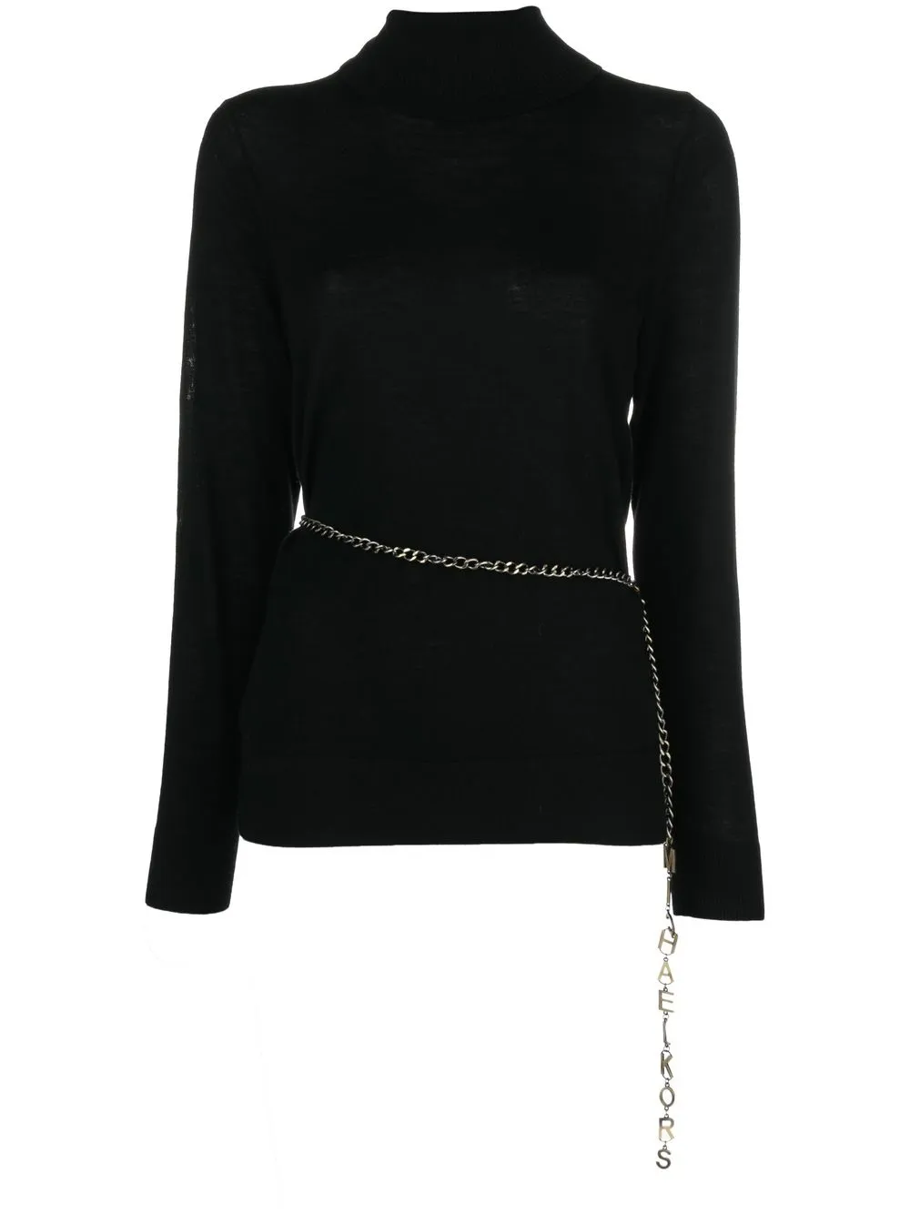 

Michael Kors chain-detail knitted jumper - Black