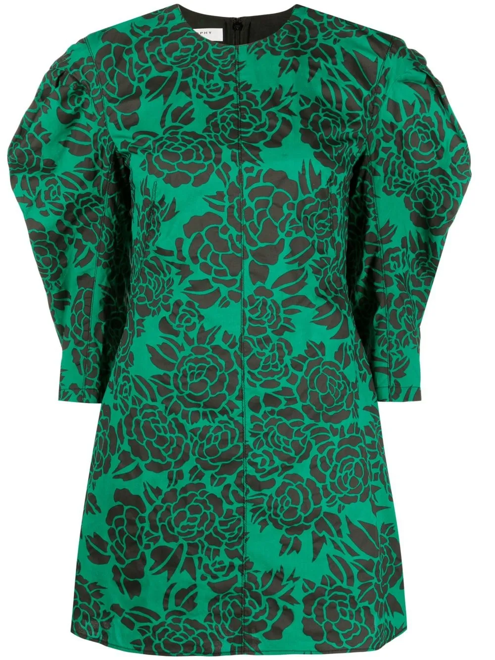 

Philosophy Di Lorenzo Serafini vestido corto con estampado floral - Verde