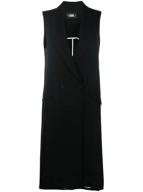 Karl Lagerfeld peak-lapels double-breasted vest