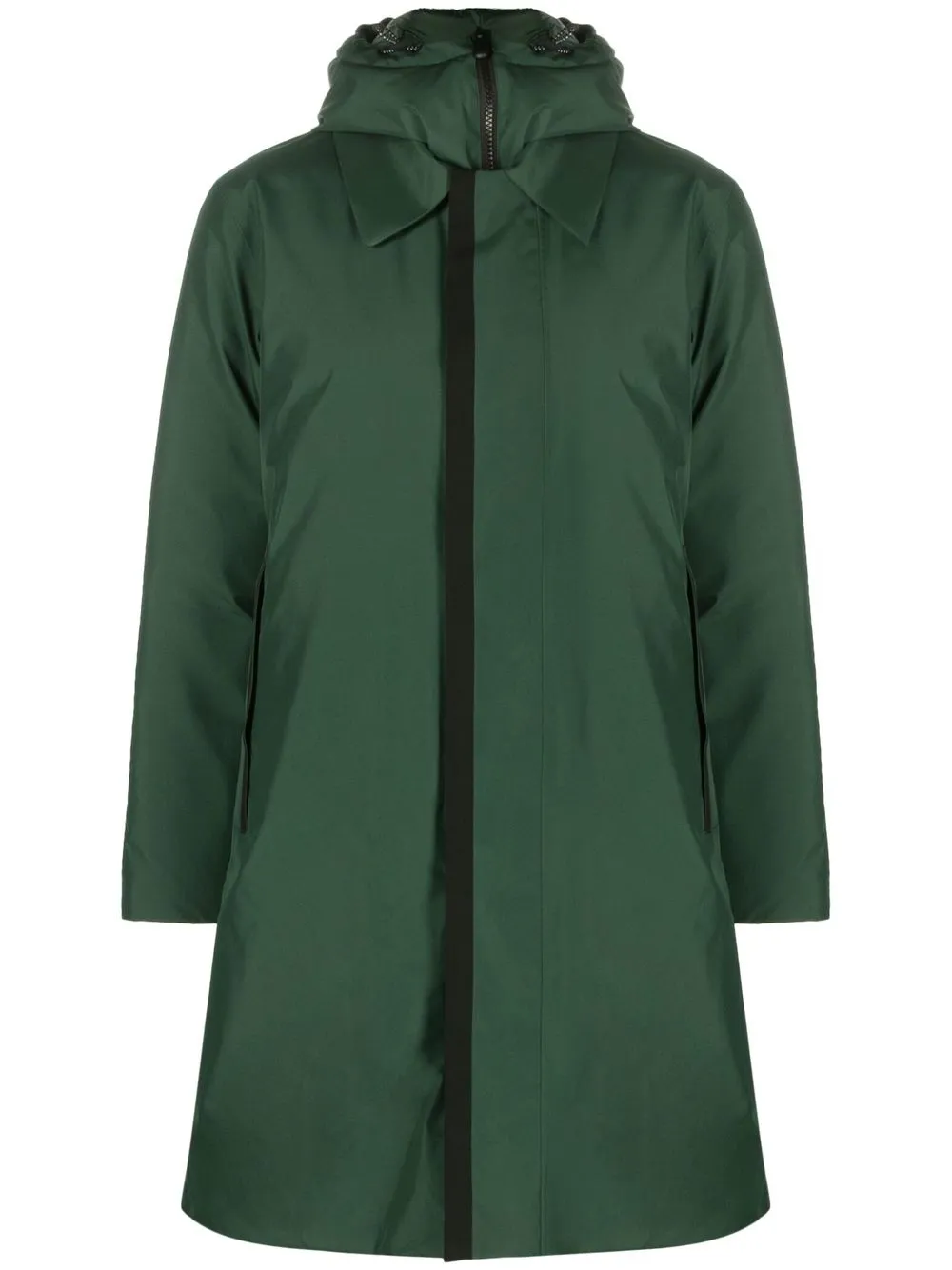 

Save The Duck recycled-polyester hooded raincoat - Green