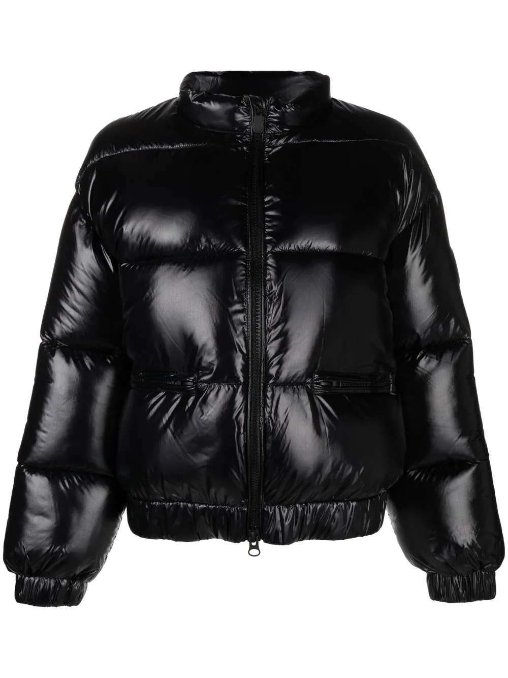 

Save The Duck zipped puffer jacket - Black