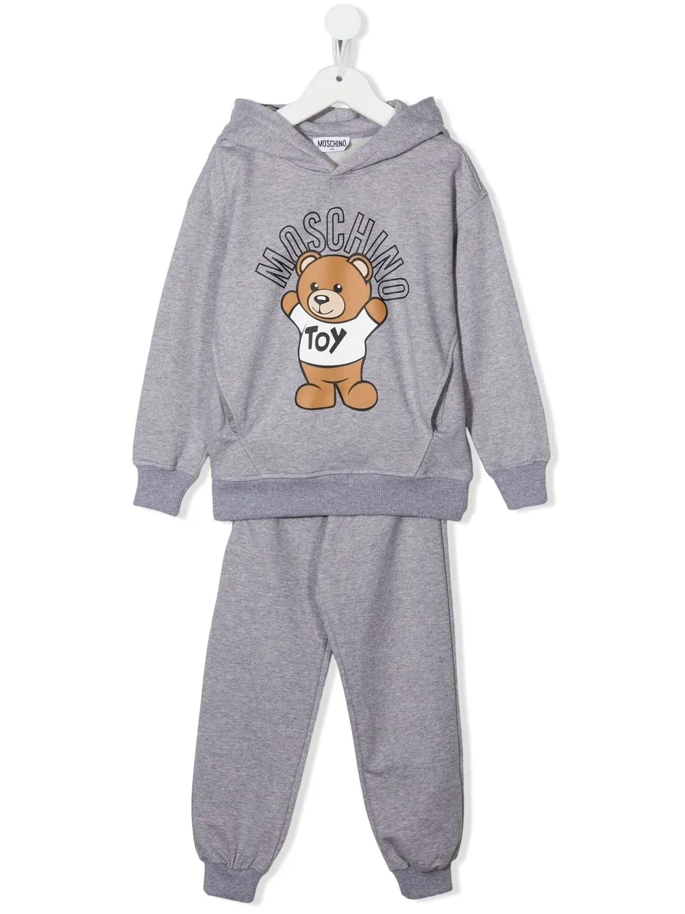 

Moschino Kids Teddy Bear-print tracksuit set - Grey