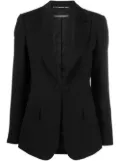 Alberta Ferretti peak-lapel single-breasted blazer - Black