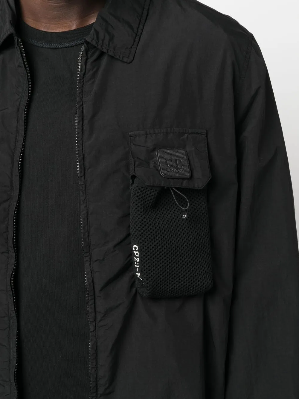 C.p. Company Mesh-pocket Shirt Jacket - Farfetch