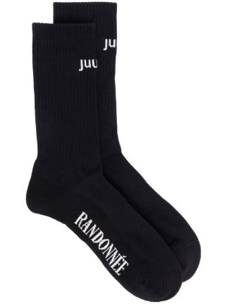 Juun.J Logo Ankle Socks - Farfetch