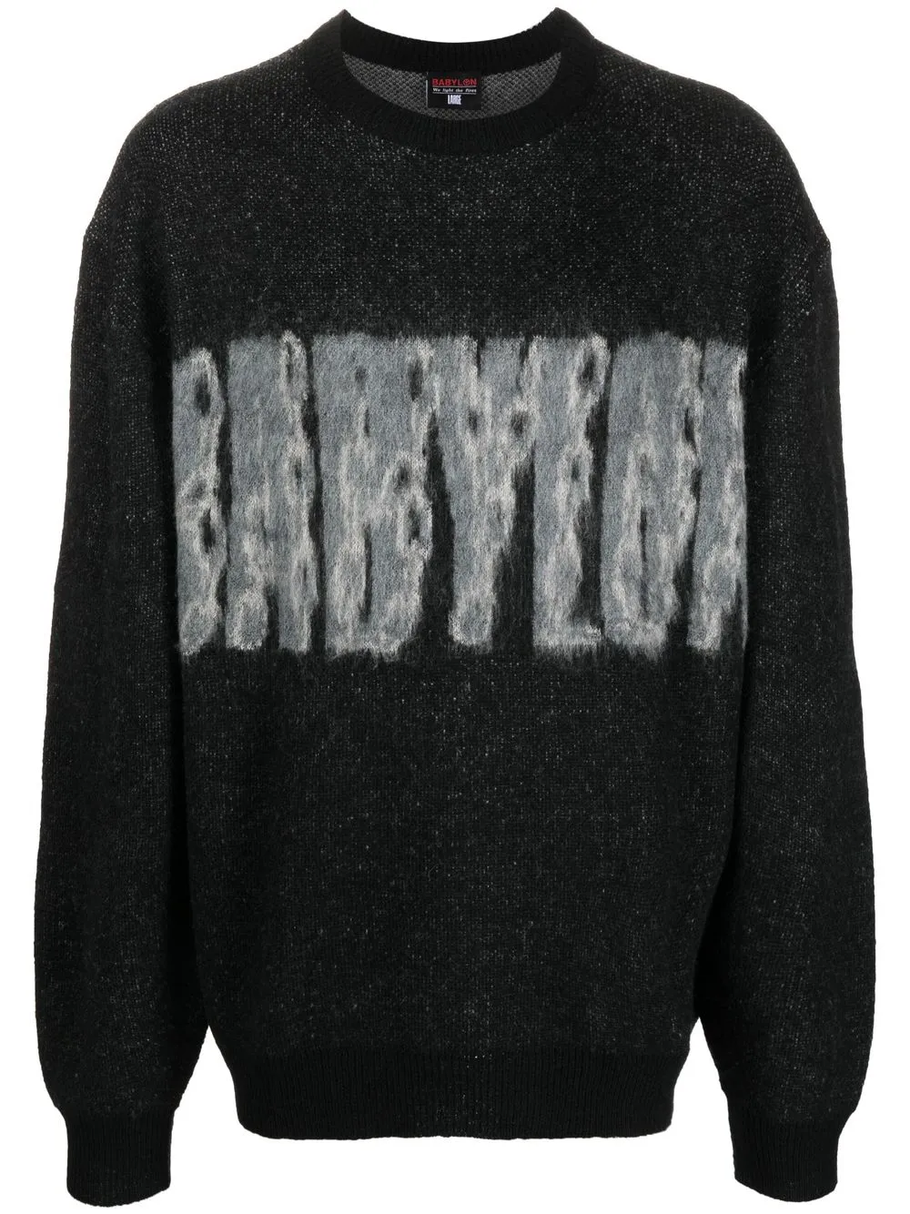 

Babylon LA sudadera con logo estampado - Negro