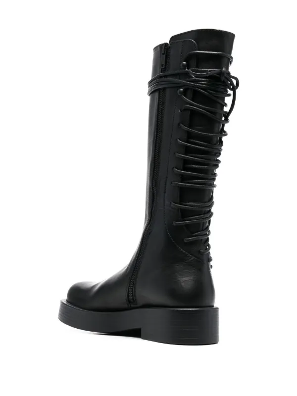 Ann demeulemeester over the knee boots best sale