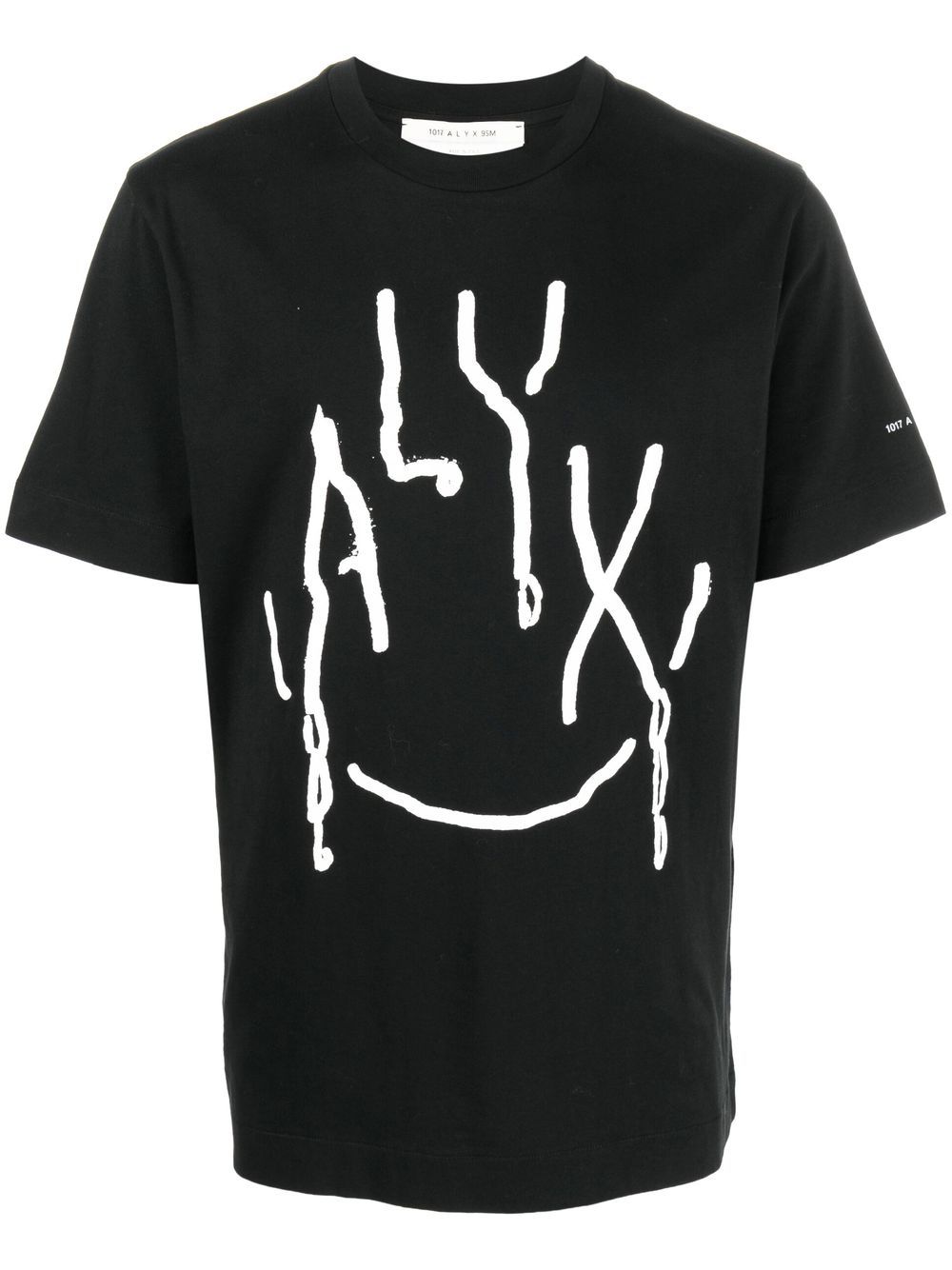 

1017 ALYX 9SM abstract-print cotton T-Shirt - Black