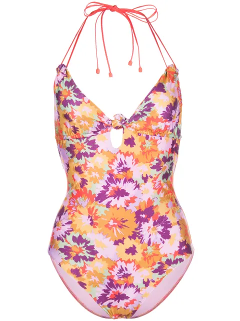 ZIMMERMANN traje de baño con estampado floral