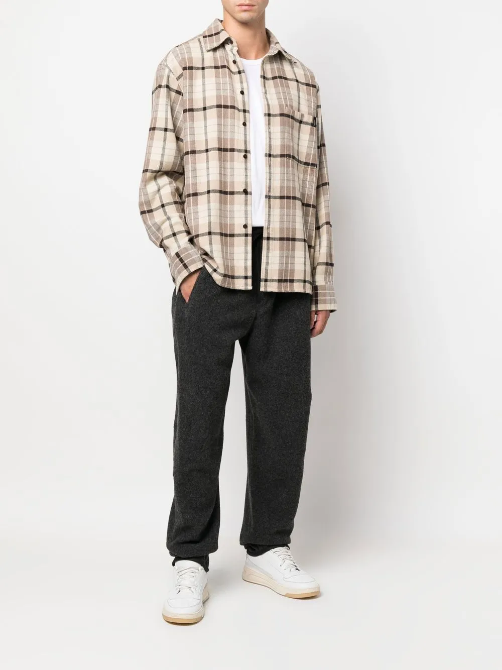 MARANT Broek met trekkoord - Grijs