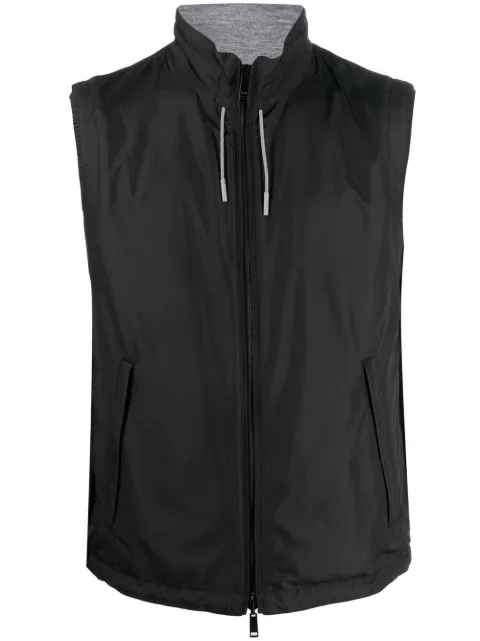 Zegna reversible cashmere gilet