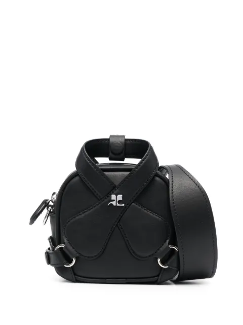 Courrèges Bolsa tote com alça torcida