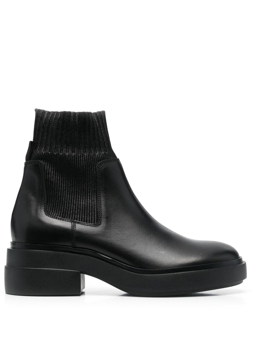 

Vic Matie sock-style 55mm ankle boots - Black