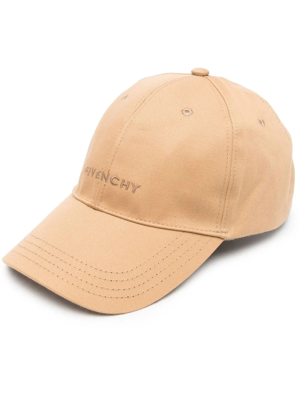 

Givenchy gorra con logo bordado - Marrón